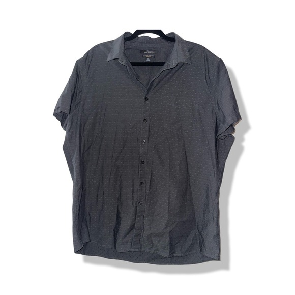 Marc Anthony Natural Stretch Slim Fit Casual Button Down Short Sleeve Size XL - Picture 1 of 6